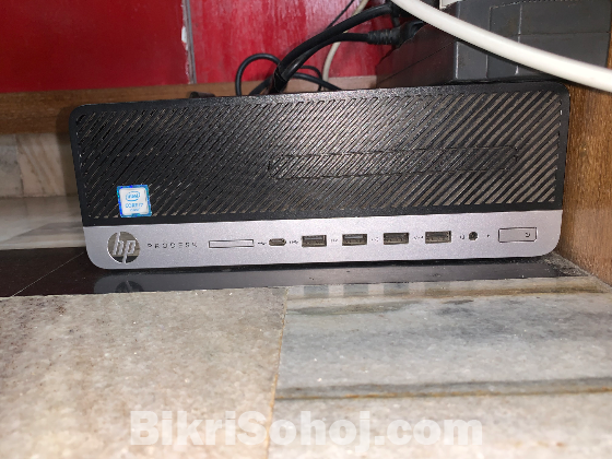 HP Prodesk Cpu and monitor